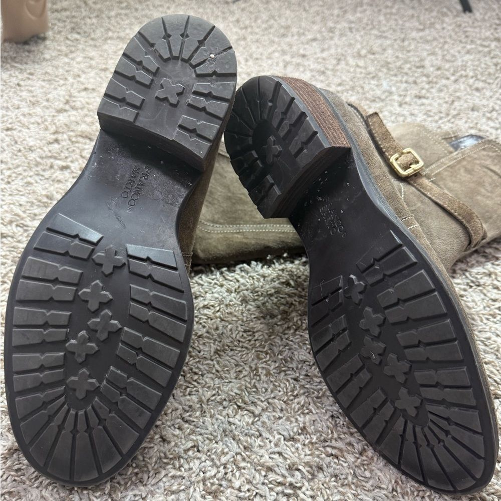 Franco Leather Suede Riding Boots - Picture 3 of 7